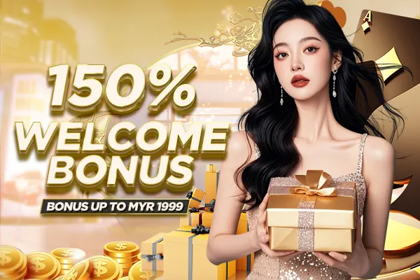 150% 欢迎奖金 - 高达 MYR1999